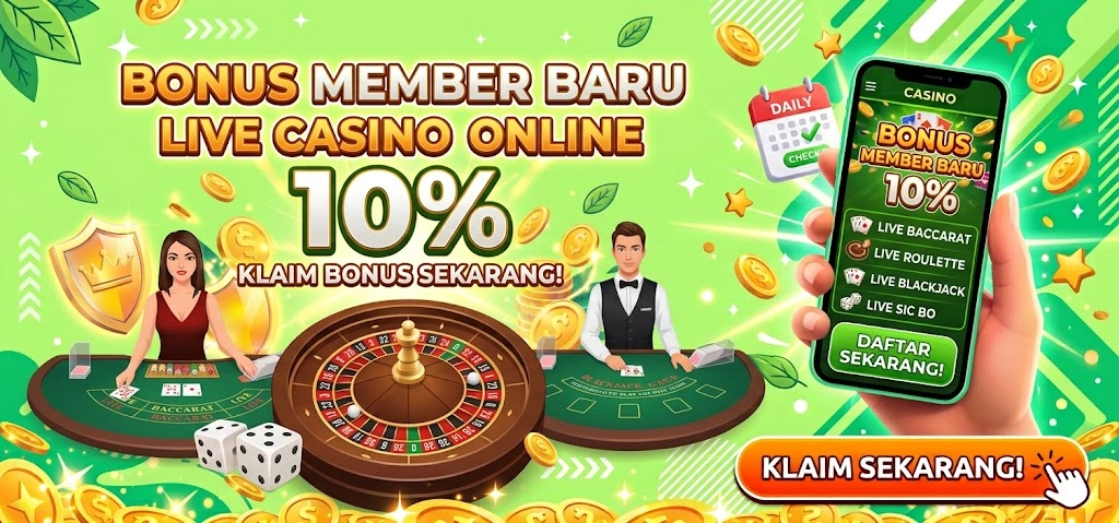 Bonus New Member Casino 10% - VIAPLAY777