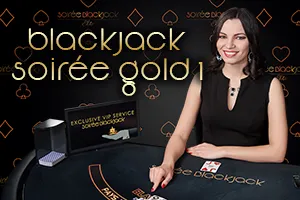 Blackjack Soirée Gold 1 - VIAPLAY777