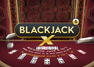 Blackjack X 5 - Ruby - VIAPLAY777