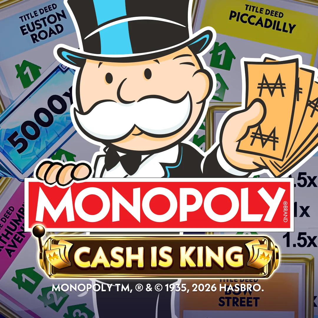 Redtiger : Monopoly Cash Is King - VIAPLAY777
