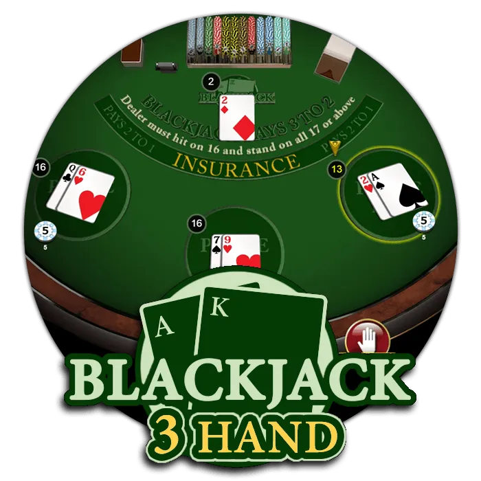 Blackjack 3 Hand - VIAPLAY777