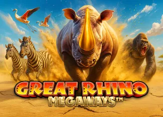 Pragmatic : Great Rhino Megaways - VIAPLAY777