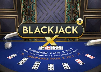 Blackjack X 3 - Azure - VIAPLAY777